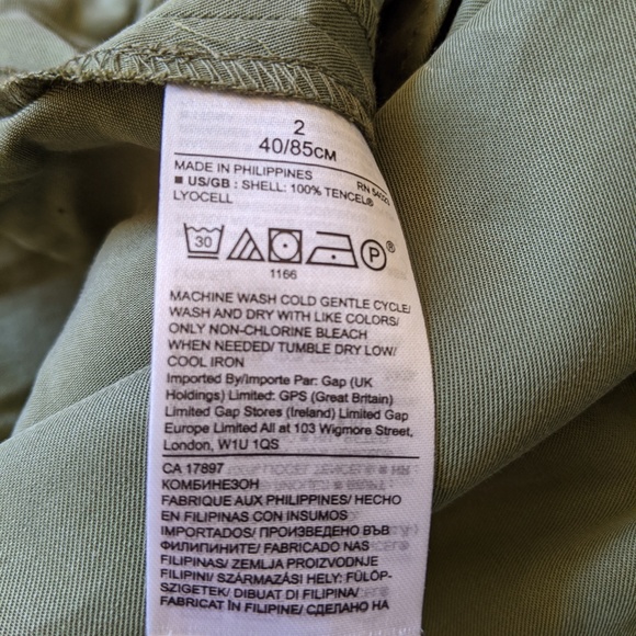 NWT size 0 BR TENCEL flight jumpsuit - Picture 5 of 5